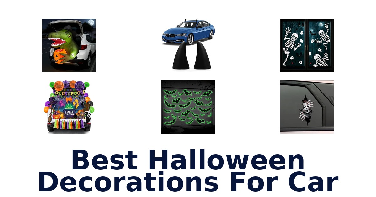 Best Halloween Decorations For Car