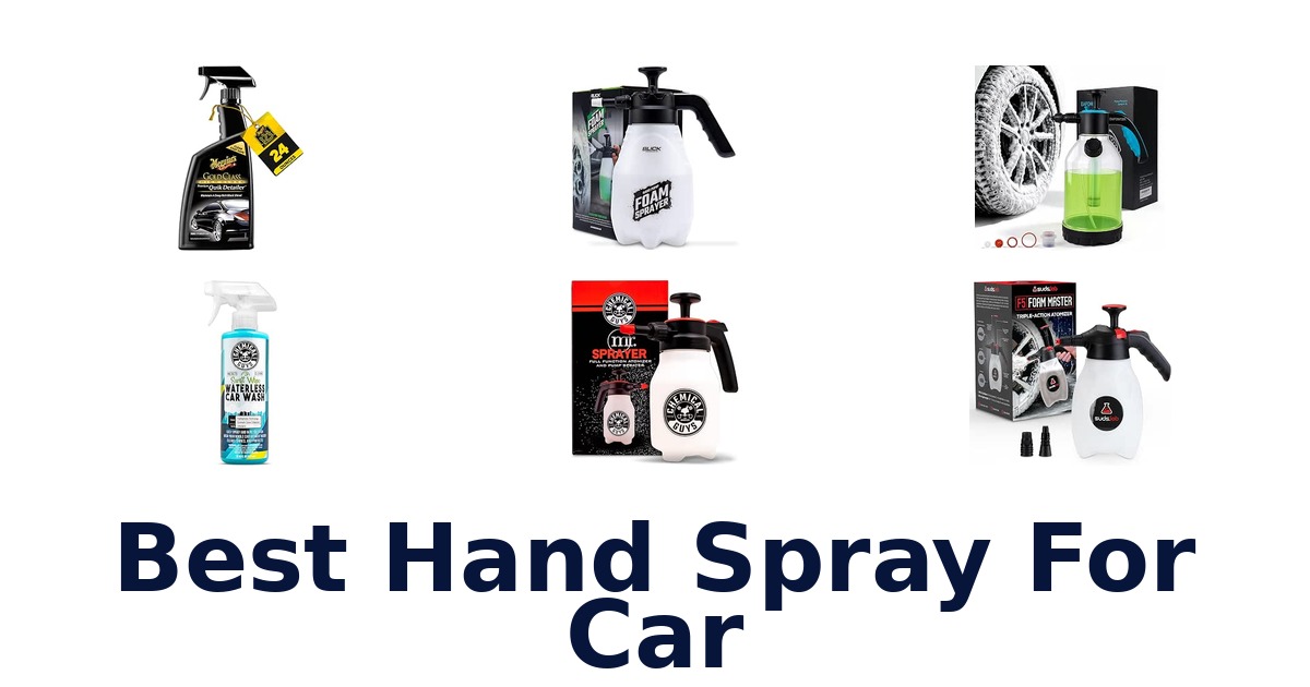 Best Hand Spray For Car