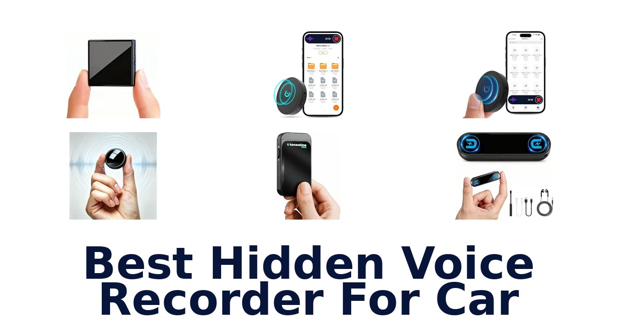 Best Hidden Voice Recorder For Car