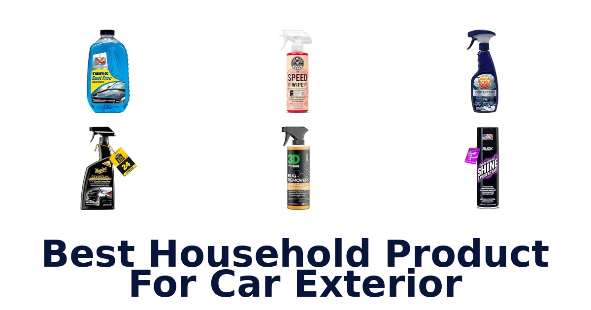 Best Household Product For Car Exterior