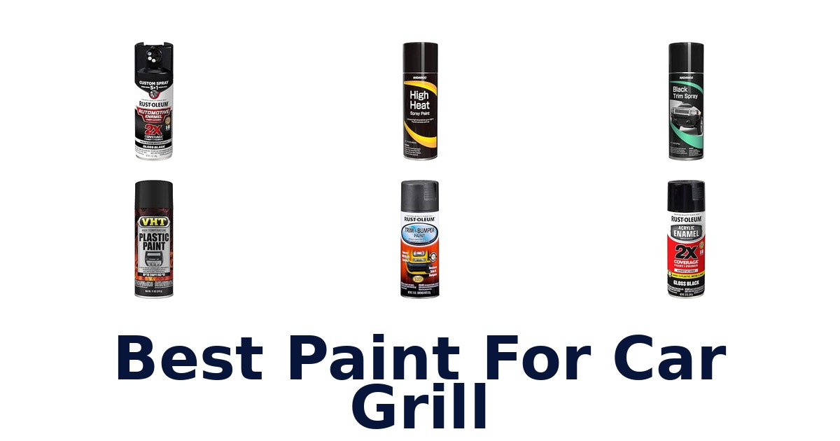 Best Paint For Car Grill