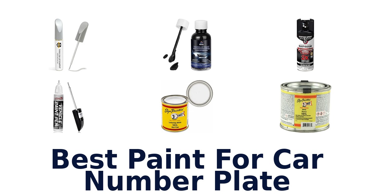 Best Paint For Car Number Plate