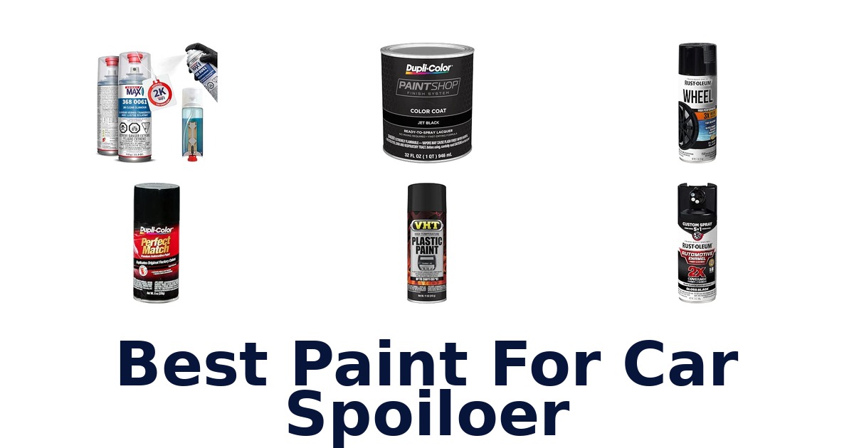 Best Paint For Car Spoiloer