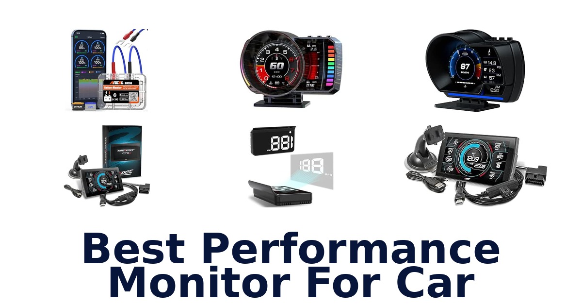 Best Performance Monitor For Car