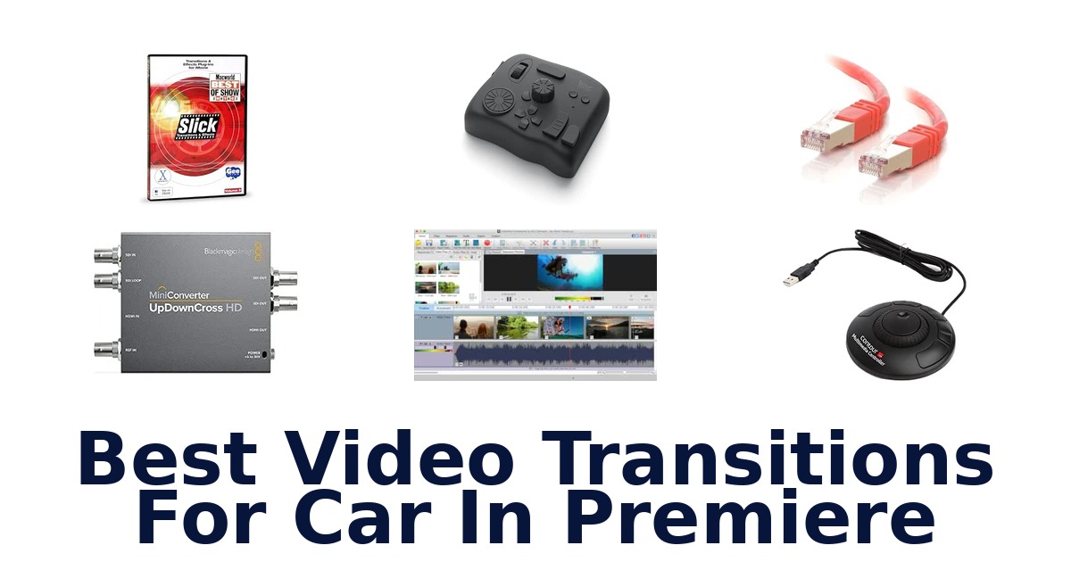 Best Video Transitions For Car In Premiere