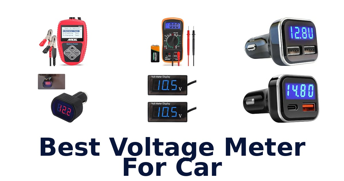 Best Voltage Meter For Car