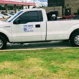 Tire Guys branded service truck